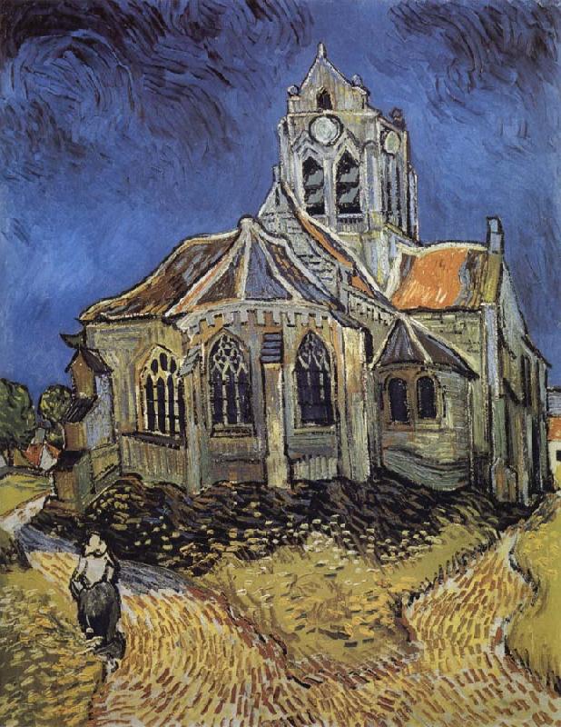 Vincent Van Gogh The Church at Auvers sur Oise